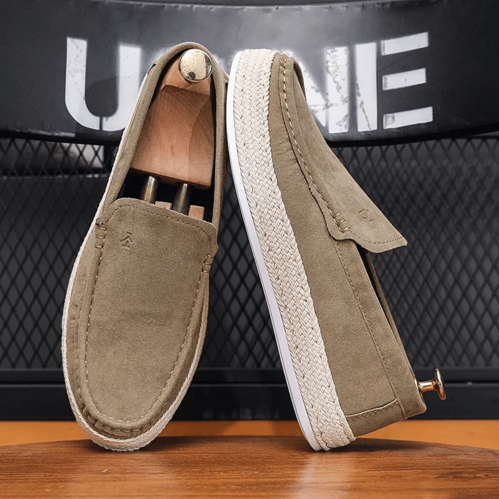 Leather Moccasins for Men Nantes Verno