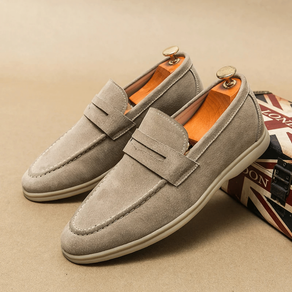 Leather Moccasin Loafer for Men Liverpool Verno